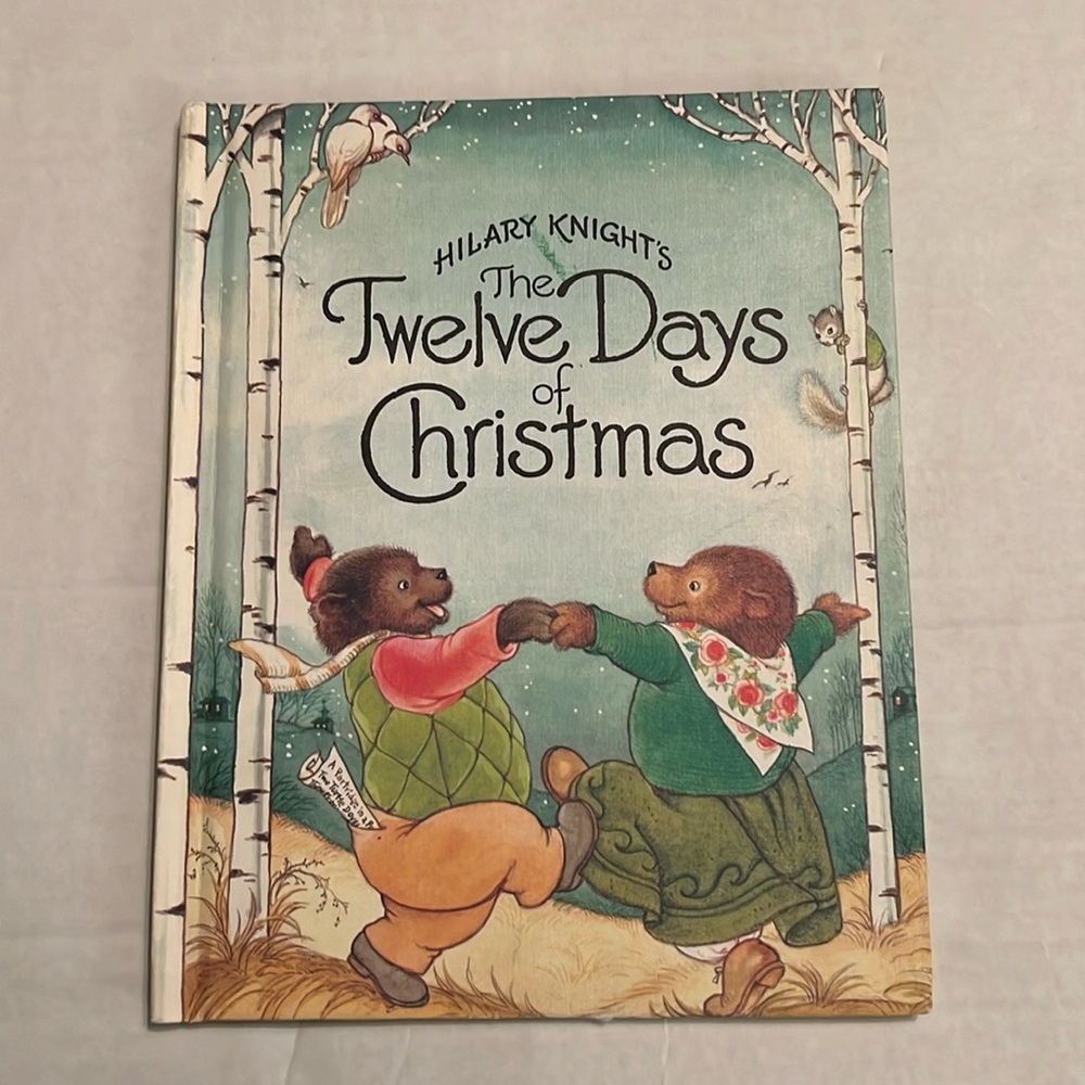 Hilary Knight’s The Twelve Days of Christmas book hardcover  EUC 1981
